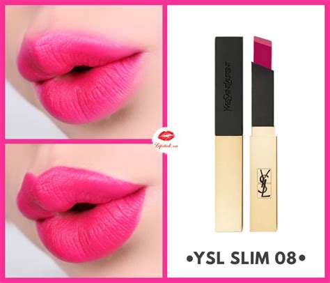 ysl the slim 08|ysl the slim matte lip.